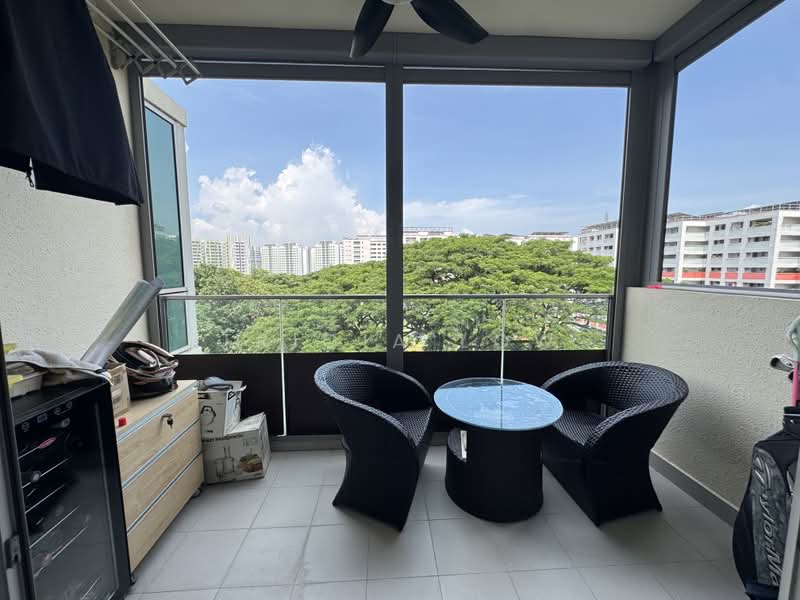 Parc Mondrian, 21 Woodleigh Close, 3 Bedrooms, 1,206 sqft, Condominium For Sale, by Tricia Low, 500236469 - Balcony - PropertyGuru.com.sg