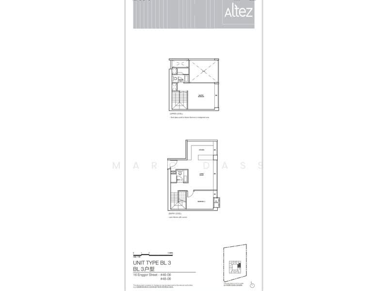 Altez, 16 Enggor Street, 2 Bedrooms, 1,109 sqft, Condominium For Sale, by Marc Dass, 500236492 - PropertyGuru.com.sg