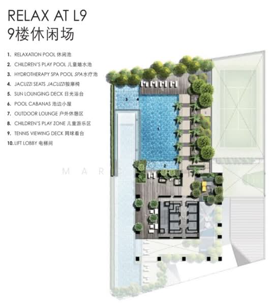 Altez, 16 Enggor Street, 2 Bedrooms, 1,109 sqft, Condominium For Sale, by Marc Dass, 500236492 - Pool - PropertyGuru.com.sg