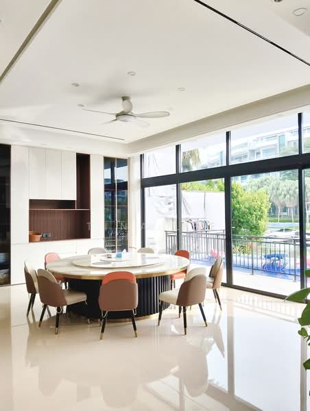 Sentosa Cove Treasure Island, Treasure Island, 6 Bedrooms, 14,000 sqft, Detached House For Sale, by Tina Lee, 500236520 - Dining Room - PropertyGuru.com.sg