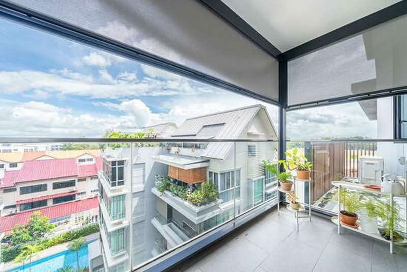 Sea Pavilion Residences, 494 Upper East Coast Road, 1 Bedroom, 452 sqft, Condominium For Rent, by Isaac Tan, 500236522 - Balcony - PropertyGuru.com.sg