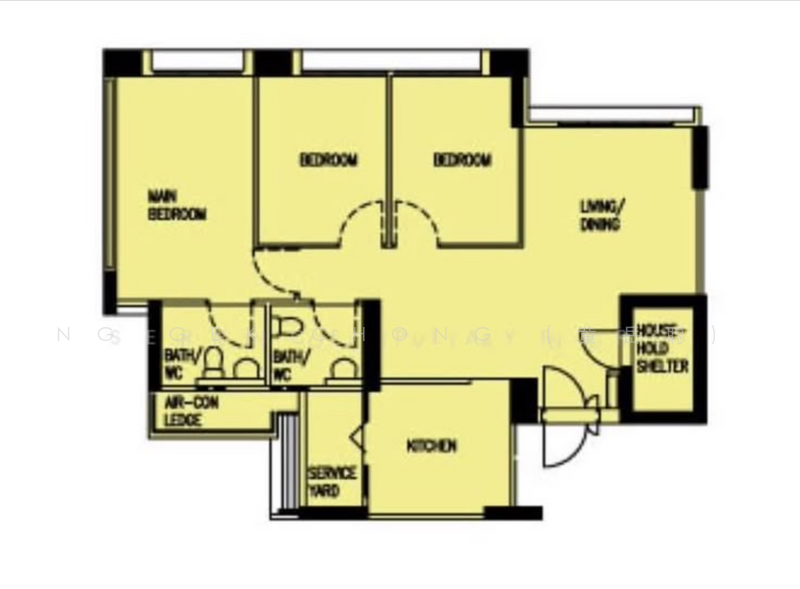 70B Telok Blangah Heights, 70B Telok Blangah Heights, 3 Bedrooms, 1,001 sqft, HDB Flat For Sale, by Ng Gek Chong (黄岳聪), 500236523 - PropertyGuru.com.sg