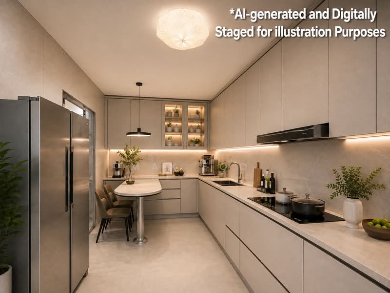 130 Cashew Road, 130 Cashew Road, 4 Bedrooms, 1,560 sqft, HDB Flat For Sale, by Max Foo, 500236535 - Kitchen - PropertyGuru.com.sg