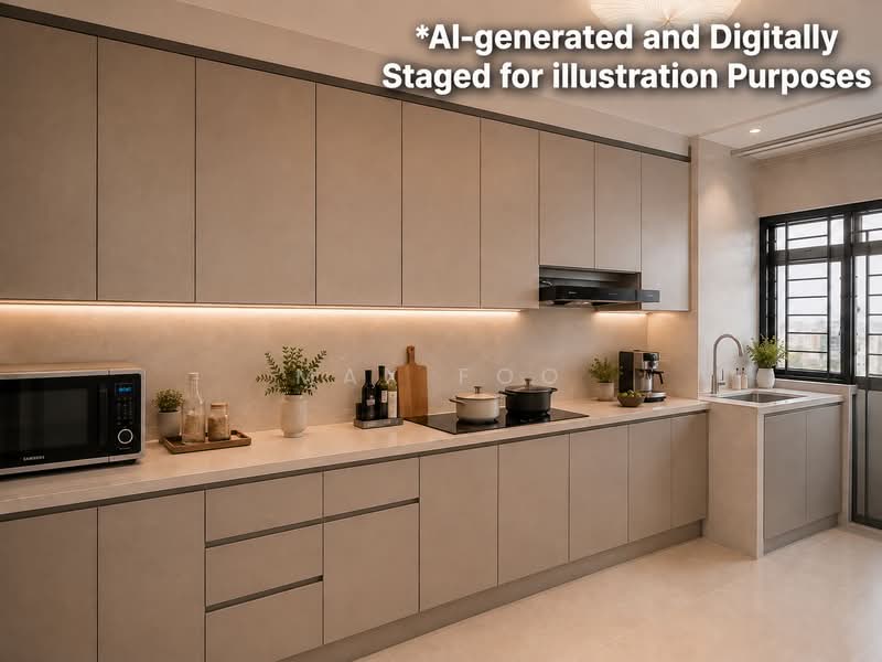 130 Cashew Road, 130 Cashew Road, 4 Bedrooms, 1,560 sqft, HDB Flat For Sale, by Max Foo, 500236535 - Kitchen - PropertyGuru.com.sg