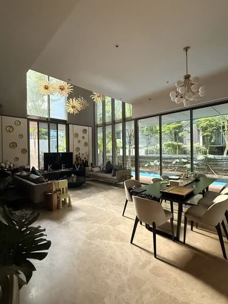 Leedon Residence, 6 Leedon Heights, 4 Bedrooms, 5,285 sqft, Condominium For Sale, by Kevin Feng, 500236536 - Living Room - PropertyGuru.com.sg