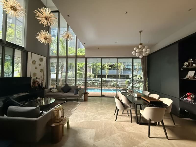 Leedon Residence, 6 Leedon Heights, 4 Bedrooms, 5,285 sqft, Condominium For Sale, by Kevin Feng, 500236536 - Living Room - PropertyGuru.com.sg