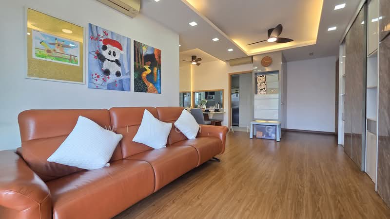 Caspian, 56 Lakeside Drive, 3 Bedrooms, 1,453 sqft, Condominium For Sale, by Wilson Ang, 500236538 - Living Room - PropertyGuru.com.sg