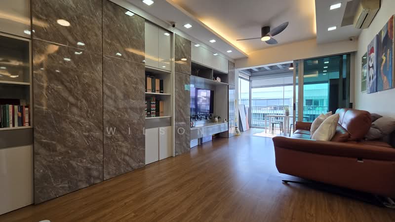 Caspian, 56 Lakeside Drive, 3 Bedrooms, 1,453 sqft, Condominium For Sale, by Wilson Ang, 500236538 - Living Room - PropertyGuru.com.sg