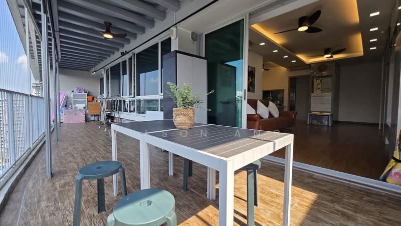 Caspian, 56 Lakeside Drive, 3 Bedrooms, 1,453 sqft, Condominium For Sale, by Wilson Ang, 500236538 - Balcony - PropertyGuru.com.sg