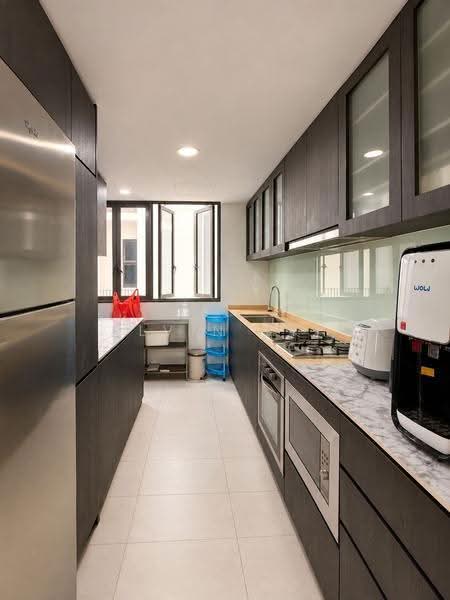 The Inflora, 59 Flora Drive, Changi Airport / Changi Village, 3 Bedrooms, 1,033 sqft, Condominium For Rent, by Alvin Tyh, 500236580 - Kitchen - PropertyGuru.com.sg
