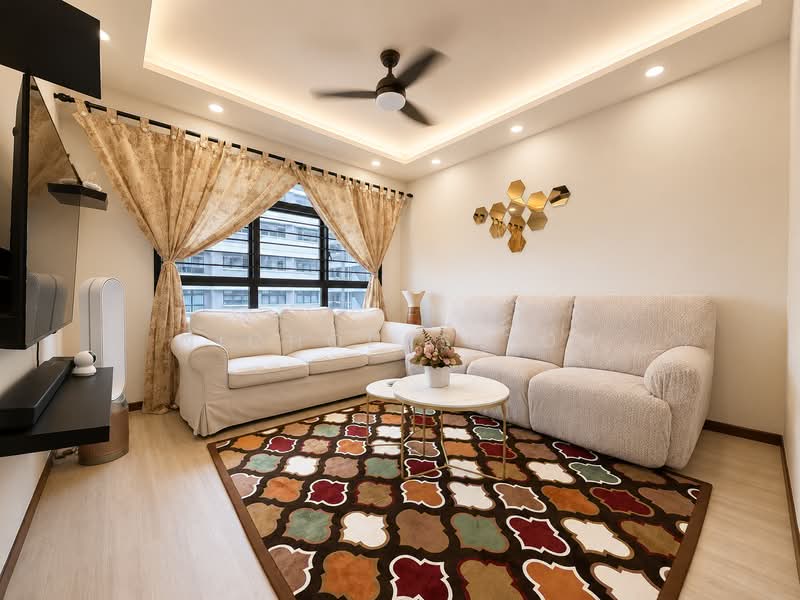 131A Canberra Crescent, 131A Canberra Crescent, 3 Bedrooms, 990 sqft, HDB Flat For Sale, by Nicholas Toh, 500236592 - Living Room - PropertyGuru.com.sg
