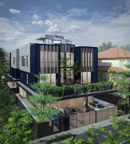 Brand New 3.5 Storey Semi-D @ Siglap MRT, East Coast, Bayshore, TLT, Elliot Road vicinity - D15, , 5 Bedrooms, 6,177 sqft, Semi-Detached House For Sale, by Rama Mu, 500236594 - Exterior - PropertyGuru.com.sg