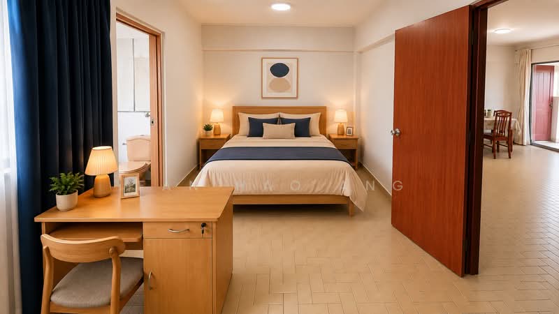 2 Chai Chee Road, 2 Chai Chee Road, 3 Bedrooms, 1,421 sqft, HDB Flat For Sale, by Fan Hao Ang, 500236645 - AI Bedroom - PropertyGuru.com.sg