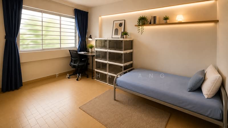 2 Chai Chee Road, 2 Chai Chee Road, 3 Bedrooms, 1,421 sqft, HDB Flat For Sale, by Fan Hao Ang, 500236645 - AI Bedroom - PropertyGuru.com.sg