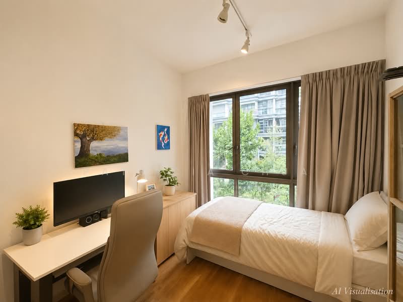 The Inflora, 63 Flora Drive, 2 Bedrooms, 743 sqft, Condominium For Sale, by Patricia Chua, 500236694 - Bedroom - PropertyGuru.com.sg