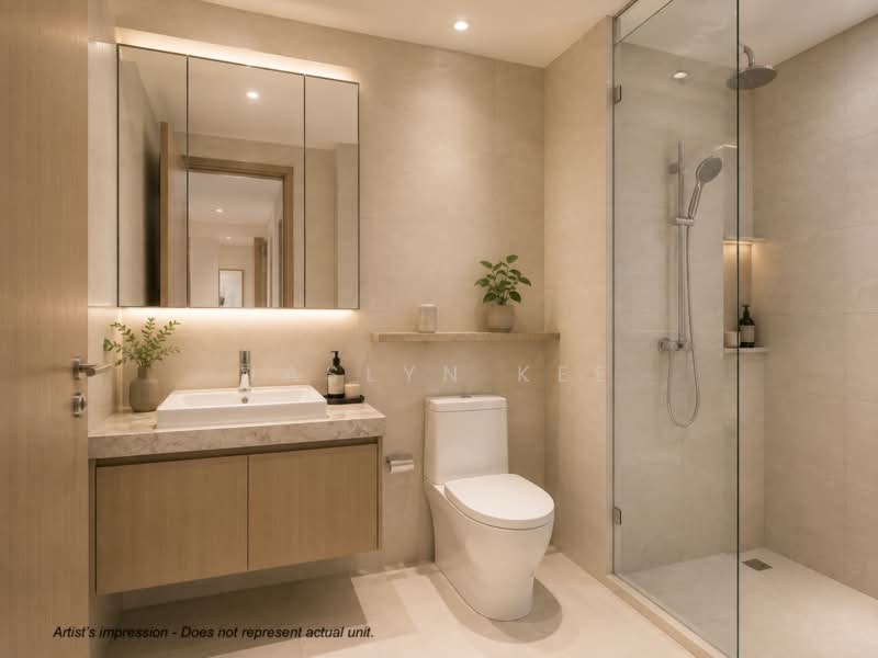 Sora, 73/74/76/78 Yuan Ching Road, 2 Bedrooms, 667 sqft, Condominium For Sale, by Jaslyn Kee, 500236703 - Bathroom - PropertyGuru.com.sg