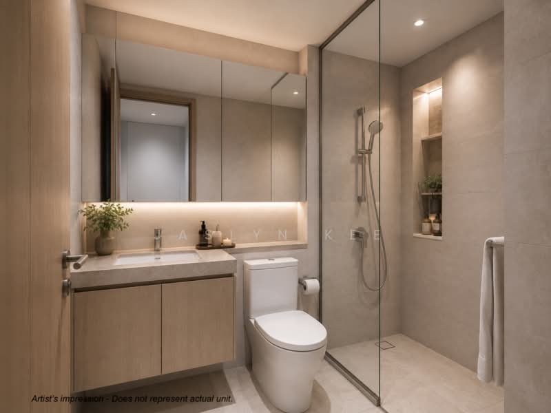 Sora, 73/74/76/78 Yuan Ching Road, 2 Bedrooms, 667 sqft, Condominium For Sale, by Jaslyn Kee, 500236703 - Bathroom - PropertyGuru.com.sg