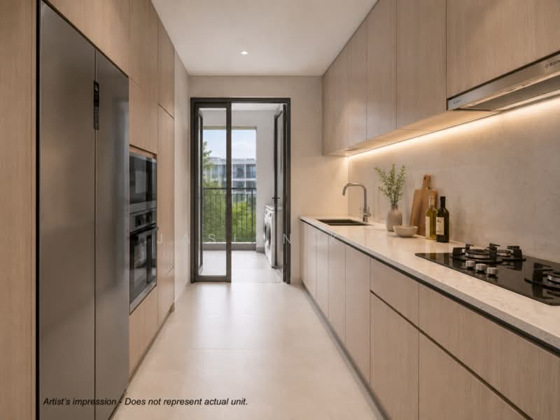 Sora, 73/74/76/78 Yuan Ching Road, 3 Bedrooms, 1,098 sqft, Condominium For Sale, by Jaslyn Kee, 500236706 - Kitchen - PropertyGuru.com.sg