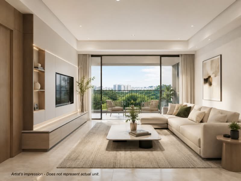 Sora, 73/74/76/78 Yuan Ching Road, 4 Bedrooms, 1,529 sqft, Condominium For Sale, by Jaslyn Kee, 500236710 - Living Room - PropertyGuru.com.sg