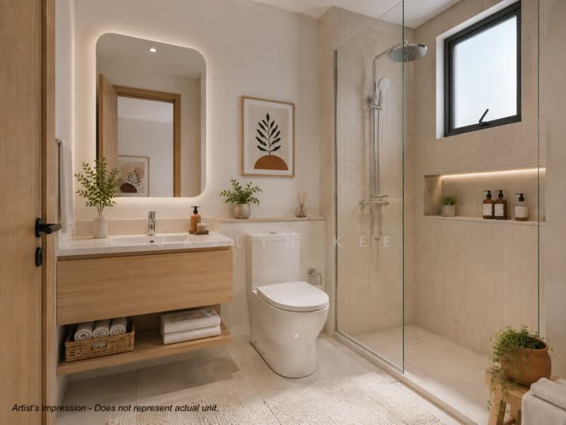 8@BT, 6 Bukit Timah Link, 2 Bedrooms, 624 sqft, Condominium For Sale, by Jaslyn Kee, 500236740 - Bathroom - PropertyGuru.com.sg