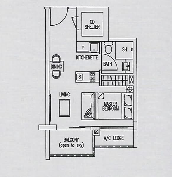 Eastwood Regency, 42 Eastwood Road, Studio, 398 sqft, Apartment For Rent, by Beatrice Boey, 500236746 - PropertyGuru.com.sg