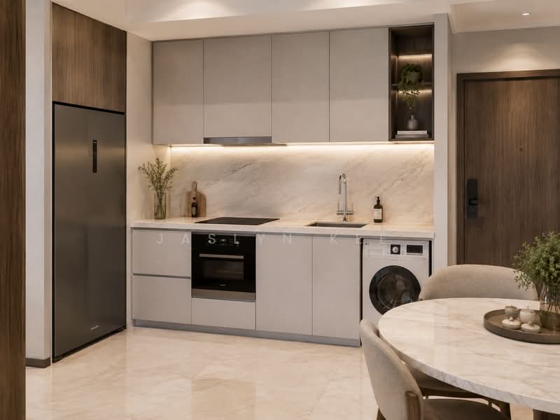 PENRITH, Margaret Drive, 2 Bedrooms, 614 sqft, Condominium For Sale, by Jaslyn Kee, 500236755 - Kitchen - PropertyGuru.com.sg