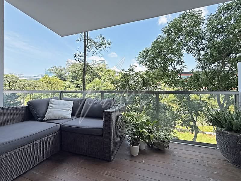 One-North Residences, 7 One-North Gateway, 3 Bedrooms, 1,324 sqft, Apartment For Rent, by Nicole Lim, 500236764 - Balcony - PropertyGuru.com.sg