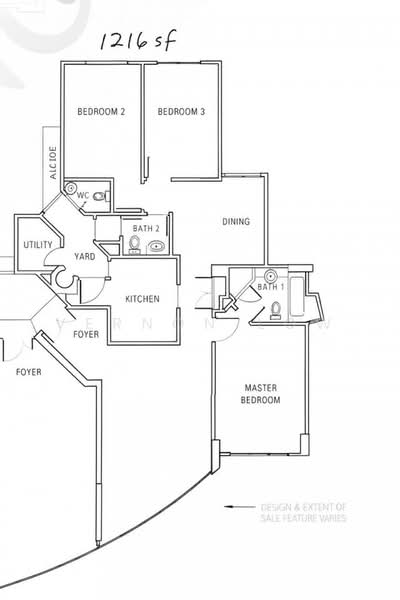 Water Place, 177 Tanjong Rhu Road, 3 Bedrooms, 1,216 sqft, Condominium For Rent, by Vernon Low, 500236842 - PropertyGuru.com.sg