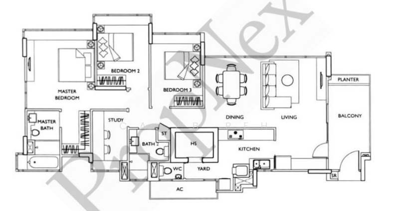The Esta, 33 Amber Gardens, 3 Bedrooms, 1,399 sqft, Condominium For Sale, by Caleb Peh, 500236847 - PropertyGuru.com.sg