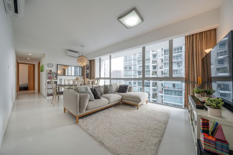 The Esta, 33 Amber Gardens, 3 Bedrooms, 1,399 sqft, Condominium For Sale, by Caleb Peh, 500236847 - Living & Dining Room - PropertyGuru.com.sg