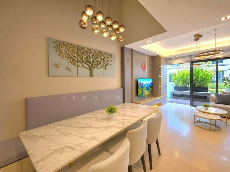 Belgravia Villas, 200 Ang Mo Kio Avenue 5, 5 Bedrooms, 3,584 sqft, Cluster House For Sale, by Vernon Sun, 500236860 - Dining Room - PropertyGuru.com.sg