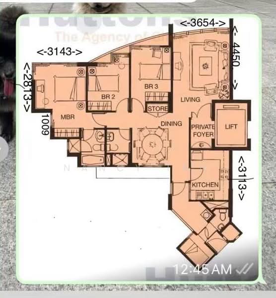 Palm Gardens, 2E Hong San Walk, 3 Bedrooms, 1,206 sqft, Condominium For Sale, by Nancy Tan, 500236885 - PropertyGuru.com.sg