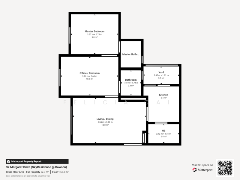32 Margaret Drive, 32 Margaret Drive, 2 Bedrooms, 667 sqft, HDB Flat For Sale, by Felicia Cai, 500236910 - PropertyGuru.com.sg