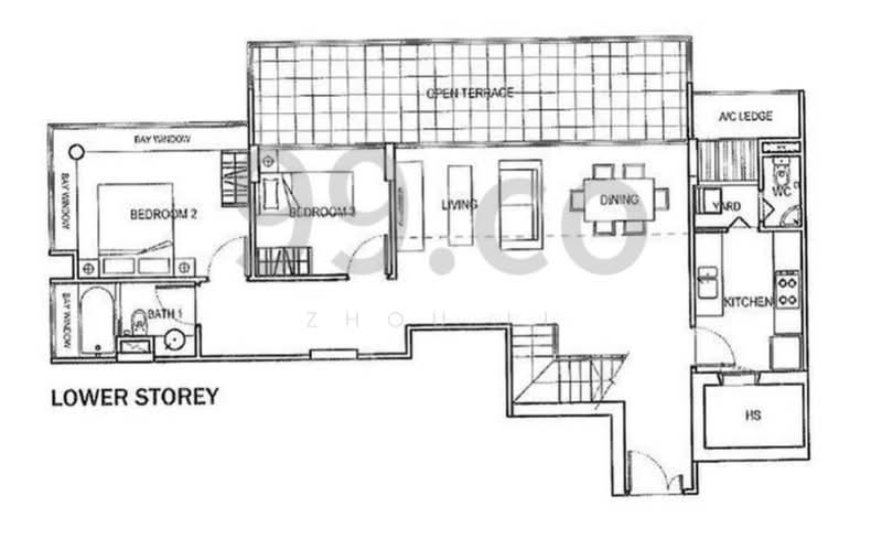 The Florentine, 68 Florence Road, 2 Bedrooms, 1,000 sqft, Apartment For Rent, by Zhou Li, 500236917 - PropertyGuru.com.sg