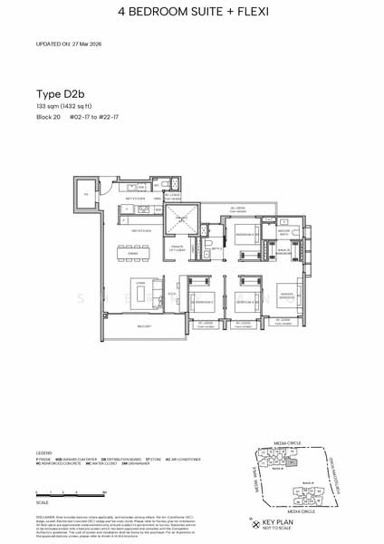 Hudson Place Residences, , 4 Bedrooms, 1,432 sqft, Condominium For Sale, by Sherry Ang, 500236926 - PropertyGuru.com.sg