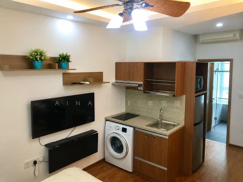 Double Bay Residences, 17A Simei Street 4, Studio, 400 sqft, Condominium For Rent, by Aina Lie 李艾娜, 500237006 - Kitchen - PropertyGuru.com.sg