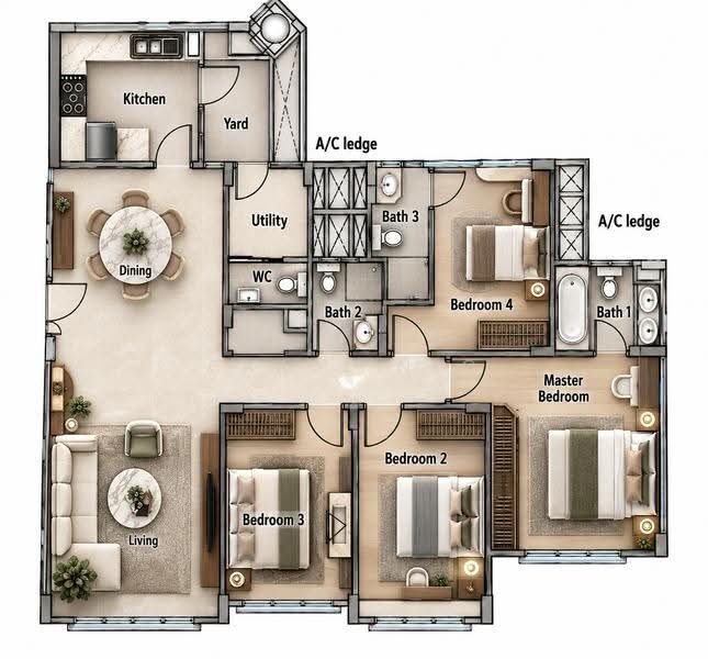 Changi Green, 718 Upper Changi Road East, Bedok / Upper East Coast, 4 Bedrooms, 1,431 sqft, Condominium For Sale, by Carol Neo, 500237051 - PropertyGuru.com.sg