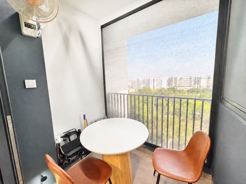 Treasure at Tampines, 51 Tampines Lane, Studio, 484 sqft, Condominium For Rent, by Jae Tan, 500237083 - Balcony - PropertyGuru.com.sg