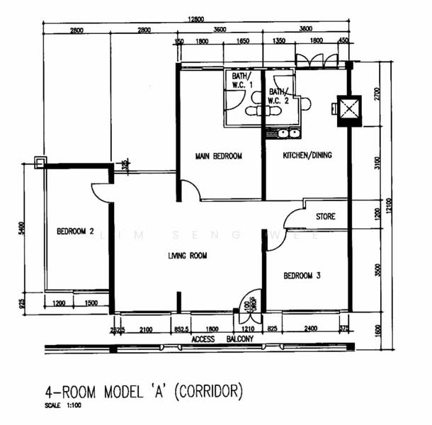 112 Lorong 3 Geylang, 112 Lorong 3 Geylang, 3 Bedrooms, 104 sqft, HDB Flat For Sale, by Lim Seng Wee, 500237091 - PropertyGuru.com.sg