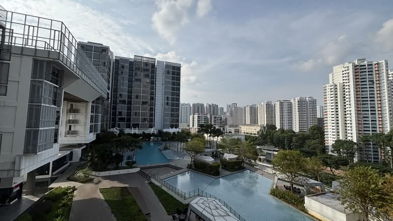 The Tennery, 5A Woodlands Road, 1 Bedroom, 614 sqft, Condominium For Rent, by Shawn Lew, 500237098 - Pool View - PropertyGuru.com.sg