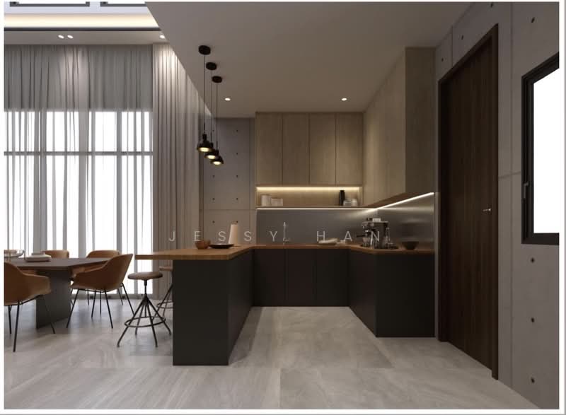 Seletar Hills Estate, Neram Road, 5 Bedrooms, 5,535 sqft, Terraced House For Sale, by Jessy Han, 500237116 - Kitchen - PropertyGuru.com.sg