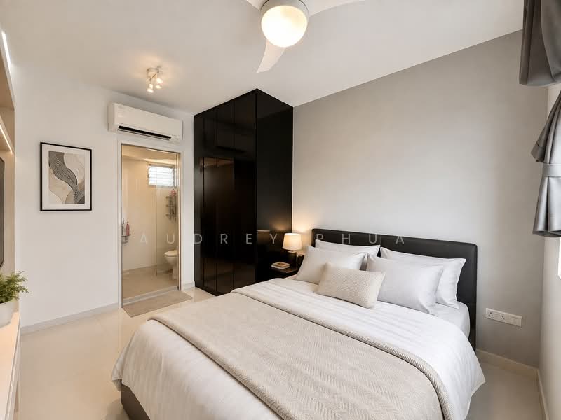 107A Canberra Street, 107A Canberra Street, 2 Bedrooms, 721 sqft, HDB Flat For Sale, by Audrey Phua, 500237131 - Master Bedroom with attached Bathroom - PropertyGuru.com.sg