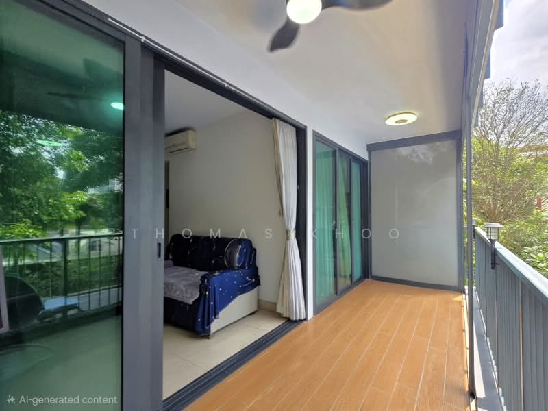 Kingsford Waterbay, 64 Upper Serangoon View, 3 Bedrooms, 1,001 sqft, Condominium For Sale, by Thomas Khoo, 500237144 - Balcony - PropertyGuru.com.sg