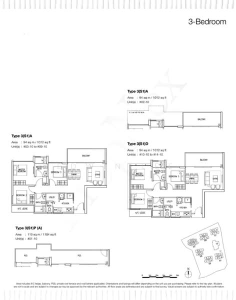The Skywoods, 5 Dairy Farm Heights, 3 Bedrooms, 1,184 sqft, Condominium For Sale, by Edwin Lee, 500237155 - PropertyGuru.com.sg