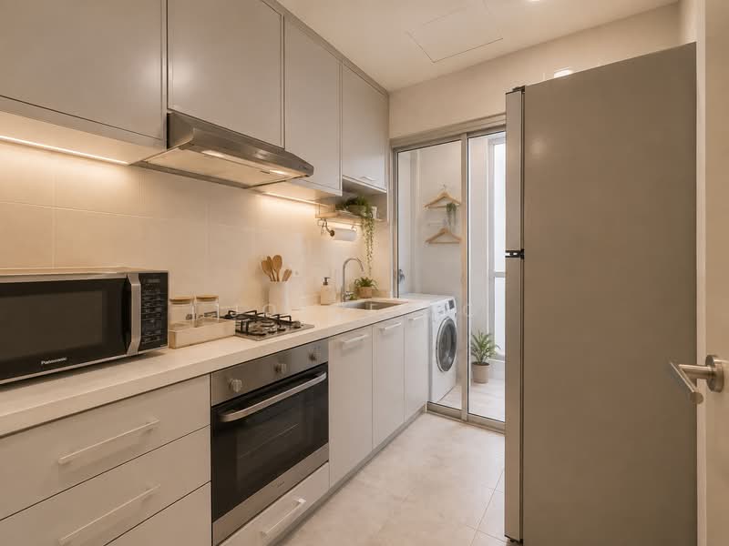 The Sunny Legend, 85 Lorong H Telok Kurau, 3 Bedrooms, 840 sqft, Apartment For Sale, by Joyce Ng, 500237207 - Kitchen - PropertyGuru.com.sg