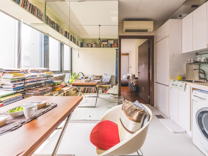 Royce Residences, 8 Lorong 6 Geylang, Eunos / Geylang / Paya Lebar, 1 Bedroom, 463 sqft, Condominium For Sale, by Christopher Silver, 500237216 - Living Room - PropertyGuru.com.sg