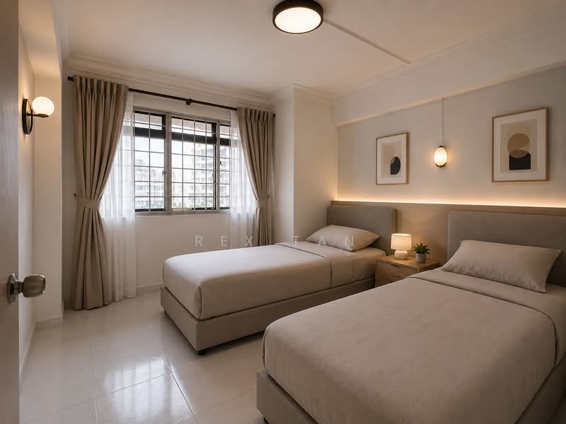 519 Jelapang Road, 519 Jelapang Road, 3 Bedrooms, 1,109 sqft, HDB Flat For Sale, by Rex Tan, 500237299 - Bedroom - PropertyGuru.com.sg
