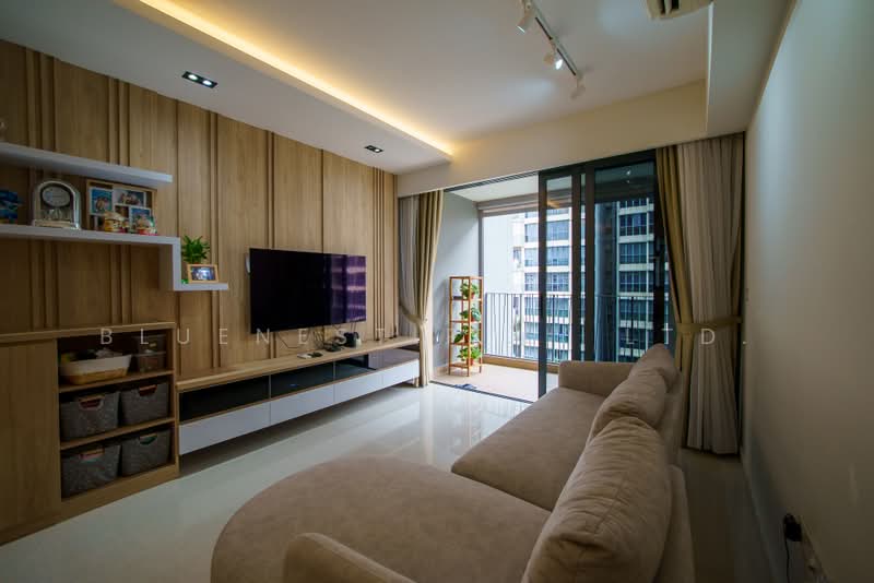 Hundred Palms Residences, 266 Yio Chu Kang Road, 5 Bedrooms, 1,528 sqft, Executive Condominium For Sale, by KENNETH CHUA, 500237320 - Living Room - PropertyGuru.com.sg