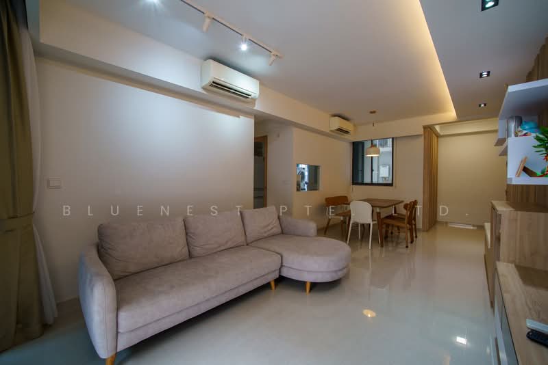 Hundred Palms Residences, 266 Yio Chu Kang Road, 5 Bedrooms, 1,528 sqft, Executive Condominium For Sale, by KENNETH CHUA, 500237320 - Living Room - PropertyGuru.com.sg