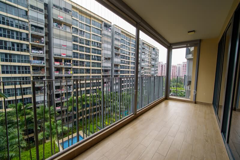 Hundred Palms Residences, 266 Yio Chu Kang Road, 5 Bedrooms, 1,528 sqft, Executive Condominium For Sale, by KENNETH CHUA, 500237320 - Balcony - PropertyGuru.com.sg